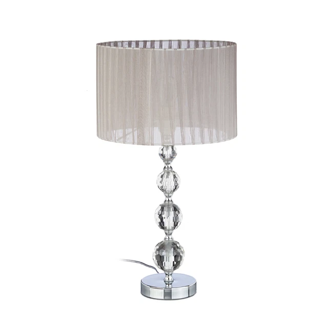 Lampe De Chevet Lamp'Angel Kansas | Abat-jour Tissu Vintage