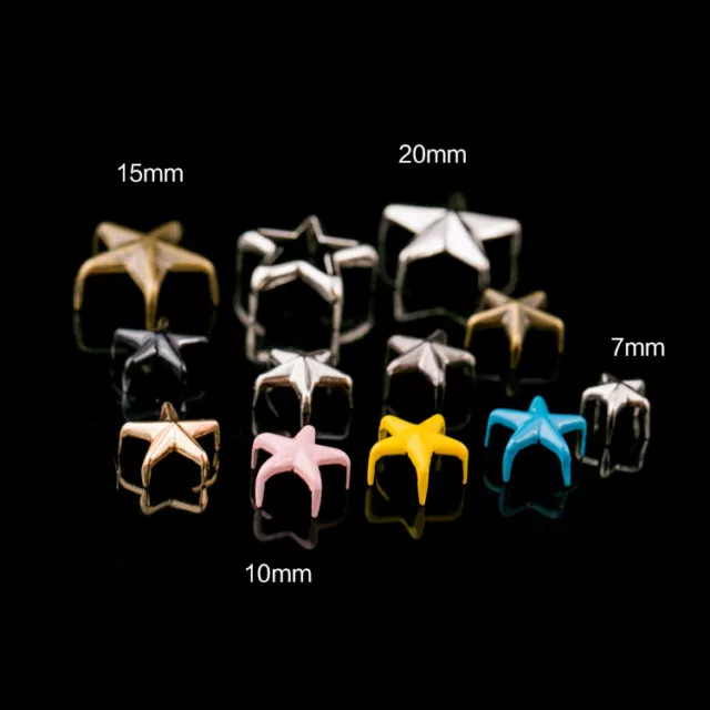 Star Rivets Spots For Garment Rock Punk Clothing Accessories Sewing Decoration