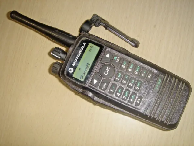 Motorola DP3600 UHF 403-470MHz DMR Digital c/w battery, beltclip & antenna #A