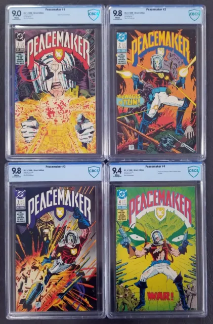 Peacemaker 1988 DC Comics Complete Series CBCS 9.0 VF/NM - 9.8 NM/M Cena HBOMax