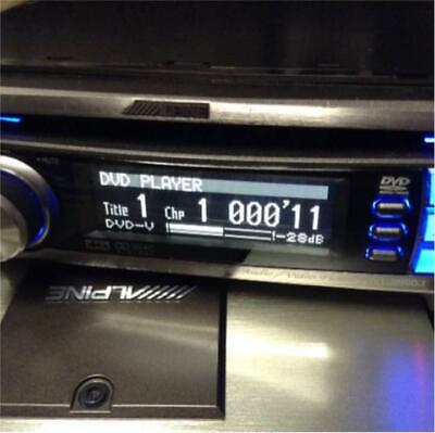ALPINE DVI-9990J & PXI-C990 Lecteur DVD Voiture Audio Testé en Marche Usé 