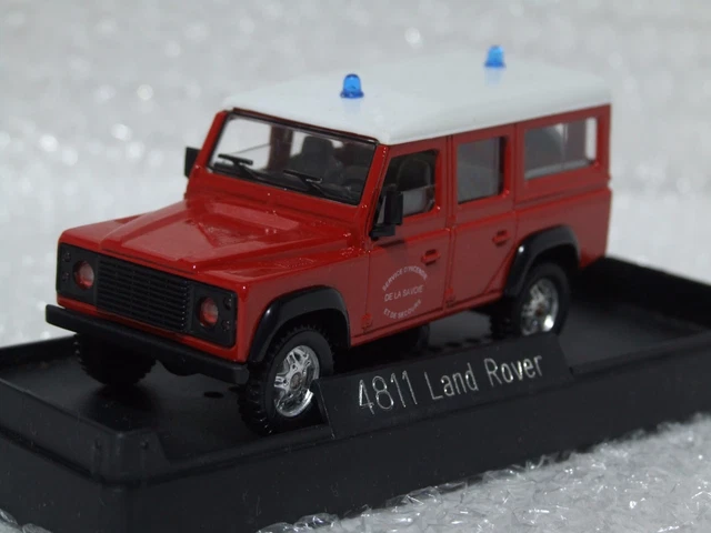 SOLIDE 4811 LAND Rover Pompiers, Die-Cast 1:43 EUR 11,99