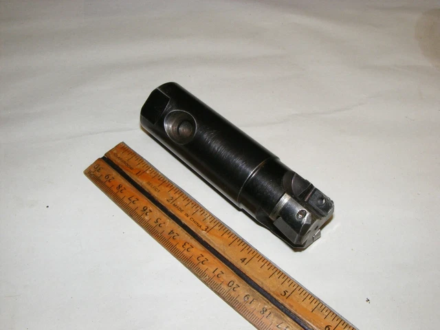 Valenite Coolant VE90-AS125-W125 Insert End Face Mill 1 1/4" Shank (a33)