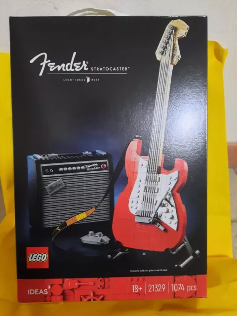 Lego 21329 Ideas Fender Stratocaster - Misb Nuovo Perfetto - New Sealed Box