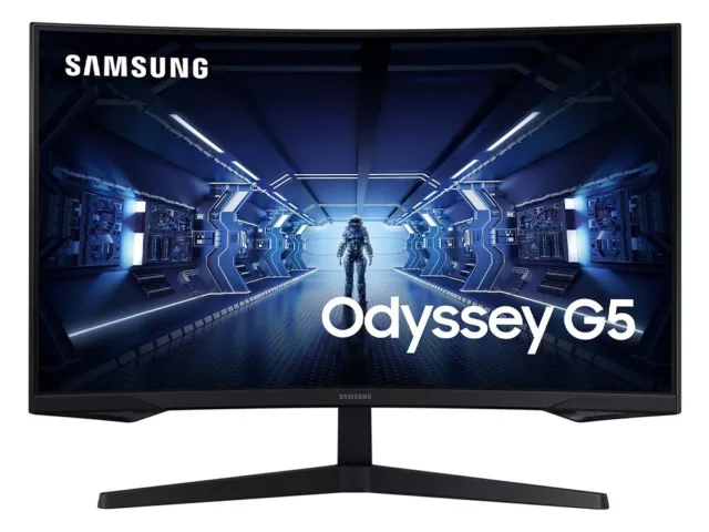 Samsung Odyssey G55TB 27" QHD VA 144Hz Curved Gaming Monitor LC27G55TQBEXXY