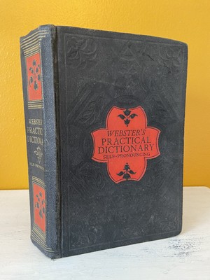 Abbott's ready reference illustrated self-pronouncing dictionary 1938 
