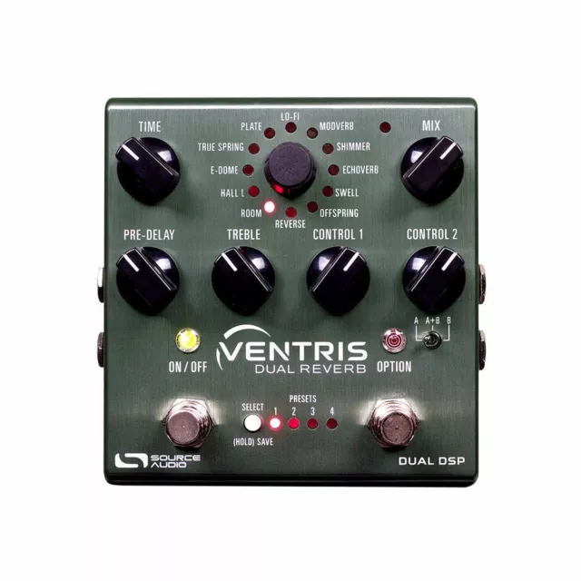 Source Audio SA262 Ventris Dual Reverb - Open Box SA-262 SA 262 - Sweet Pedal!