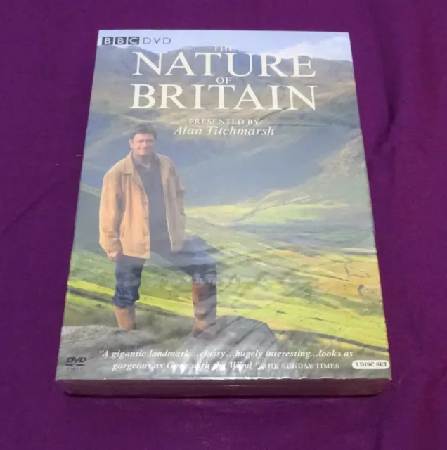 The Nature Of Britain (DVD) Alan Titchmarsh BBC 2007 Documentary Factual SEALED