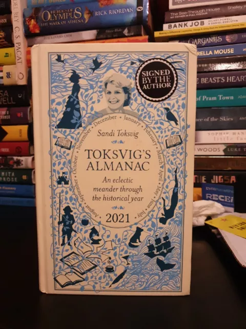 Waterstones Signed Toksvig's Almanac 2021 By Sandi Toksgiv Hardback