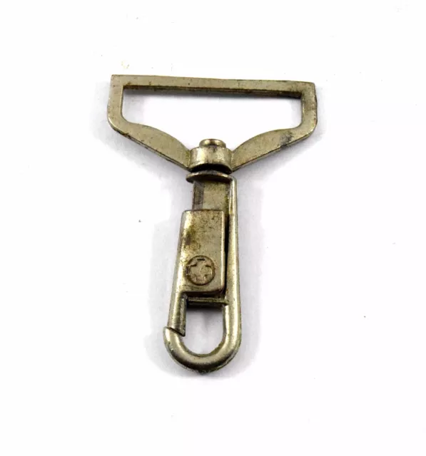 Old Multipurpose Use Brass snap Hook Nice Vintage Collectible. i75-20 US