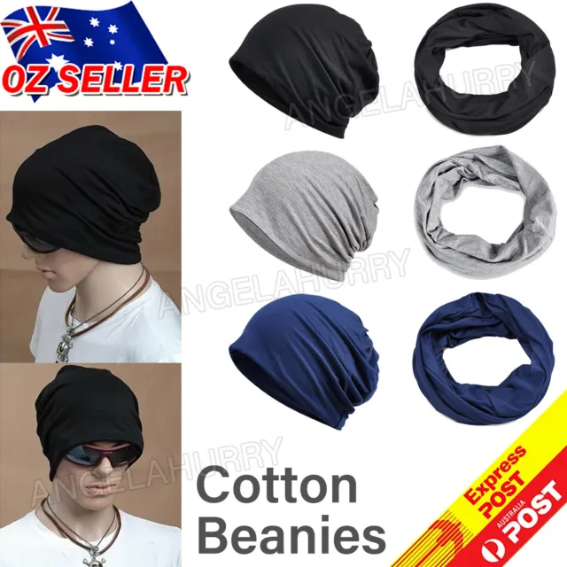 Cotton fabric headwrap Cap Biker Sports Liner Hat or Casual Wearing NE