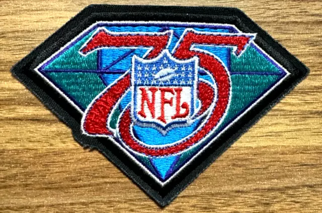 NFL 75th Anniversary Jersey Patch (high quality 2003) Mitchell and Ness
