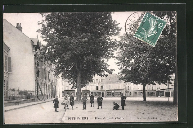 Carte Postale Ancienne CPA 45 Pithiviers - Le Safran La Cueillette - Début 1900