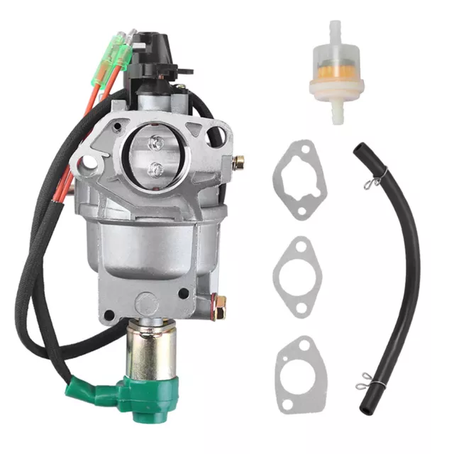 Carburetor Solenoid Kit W/ 3 Gasket for Honda GX240 GX270 GX340 GX390  Generator