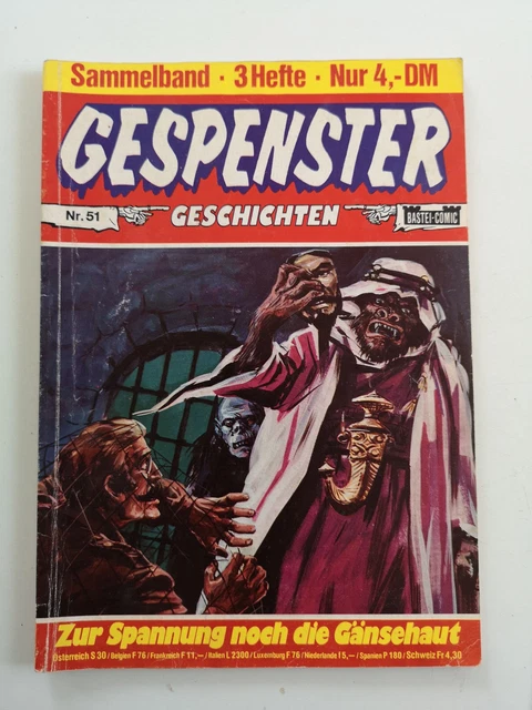 Comic      Bastei        Gespenster Geschichten   Sammelband  51