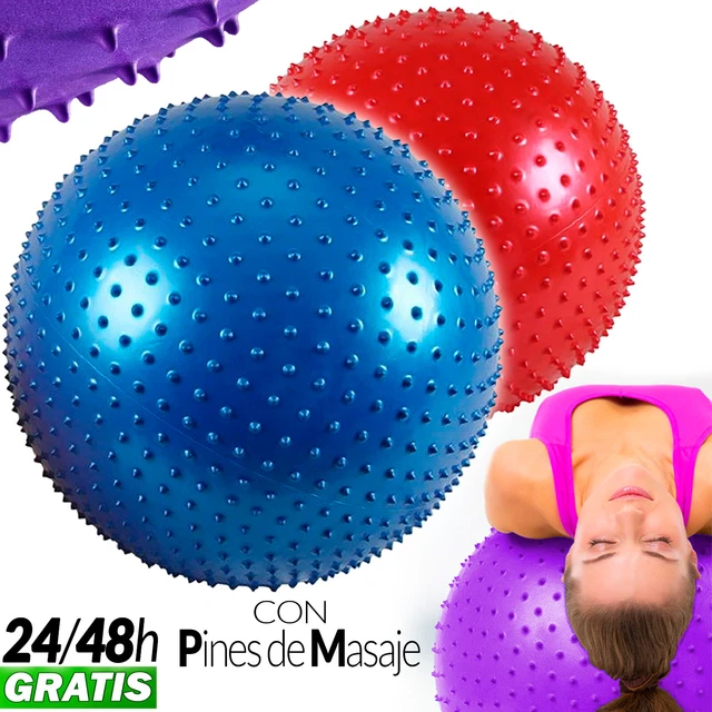 PROIRON Palla Yoga Con Guida Allenamento Stampata - Fitball Antiscivolo 55/65/75 Cm Con Pompa Per Pilates, Esercizi E Ginnastica - Foto 3
