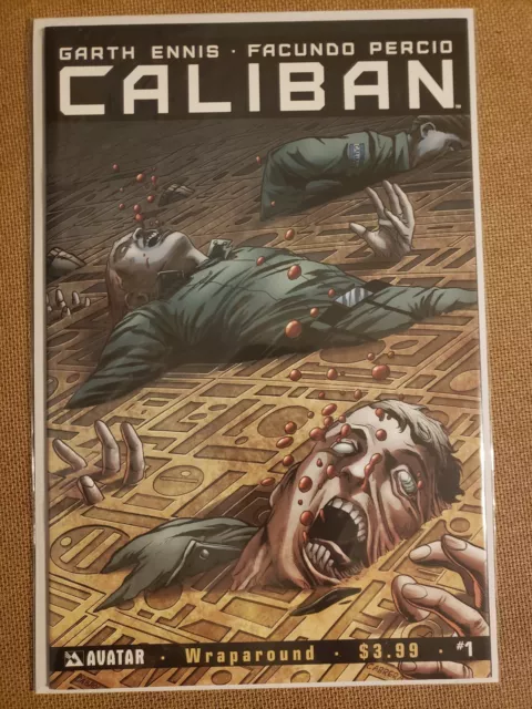 Avatar Comics - Caliban #1 - Wraparound Cover 1B - Garth Ennis