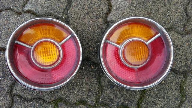 BMW E10 02 1600 1602 1802 2002 ti tii Alpina Schnitzer OEM French Tail Lights