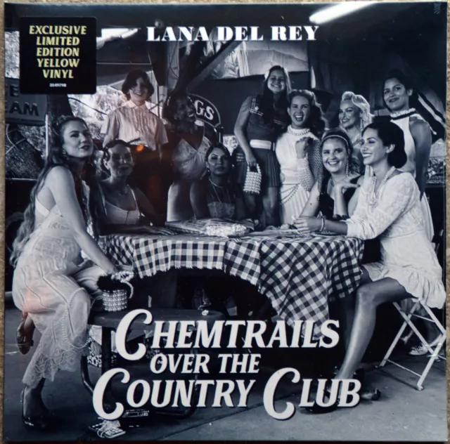 33t Lana Del Rey - Chemtrails over the Country Club - LIMITED ED. YELLOW VINYL