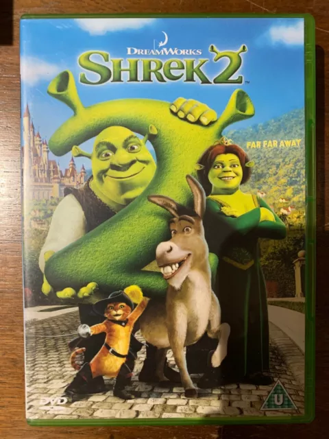 SHREK 2 DVD 2004 DreamWorks Animated Feature Film Movie £6.50 - PicClick UK