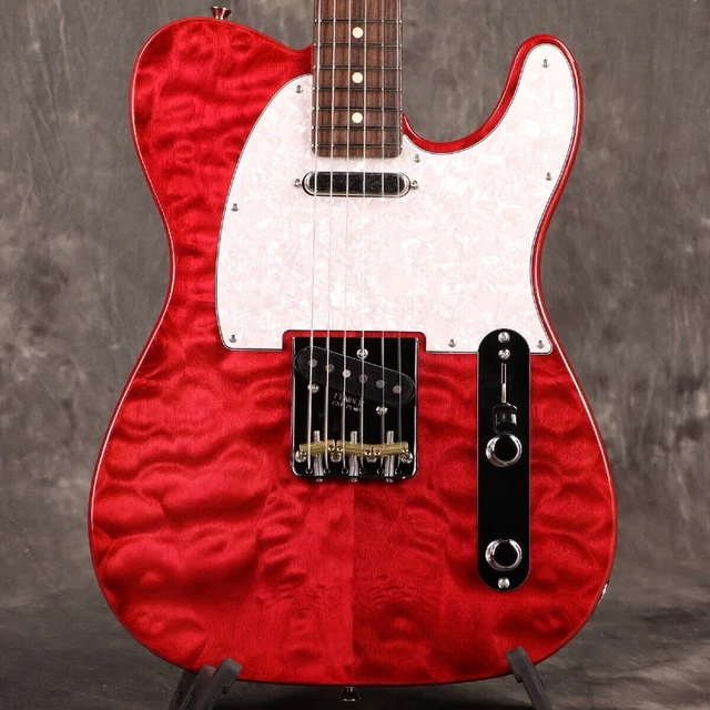 FENDER MADE IN Japan 2024 Collection Hybrid II Telecaster QMT FB Red