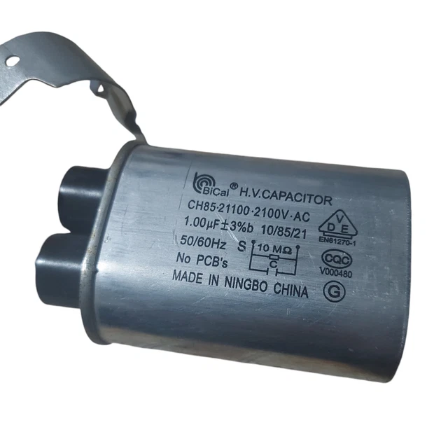 Condensatore per forno a microonde ad alta tensione CH85 2100 V 3 3 0,70 UF 0,80 UF 0,90 UF 1,05 UF 1,1 UF 1,15 UF 1,2 UF  502