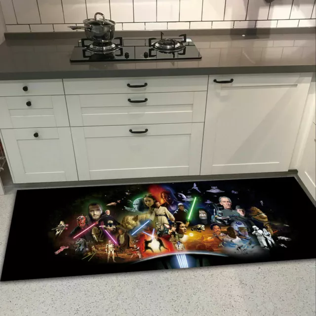 Star Wars Cool Velboa Floor Rug Carpet Doormat Bedroom Kitchen Non-slip Mat #9
