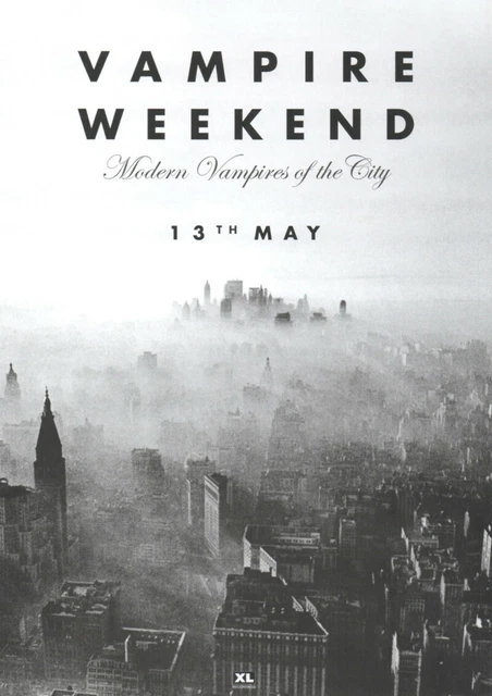 Vampire Weekend - Modern Vampires of the City - Full Size Magazine Advert