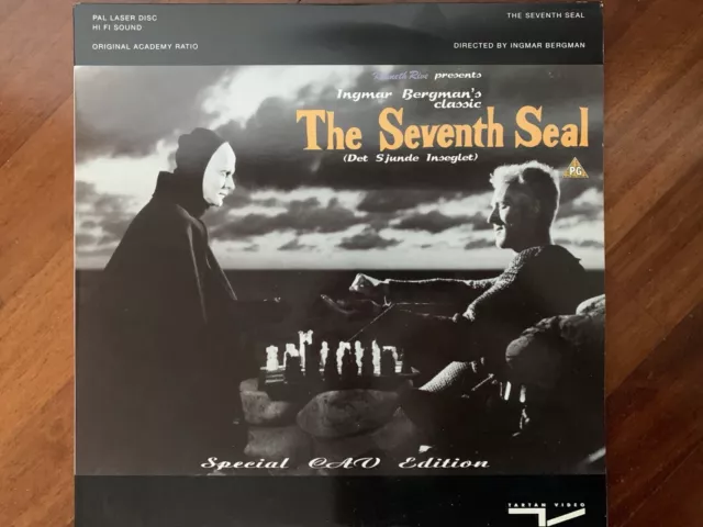 Rarissimo Film In Laserdisc  “The seven seal”