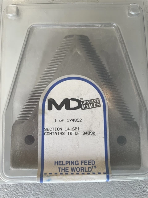 Mac Don 34390 10pkg Fits MacDon MF Haybine Conditioner Sickle Bar Sections