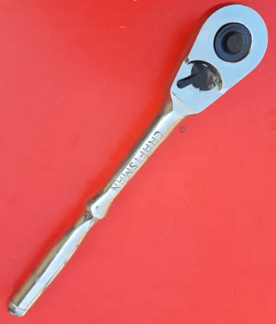 Craftsman USA 1/2" Drive Polished Tear Drop Quick Release Ratchet 44814