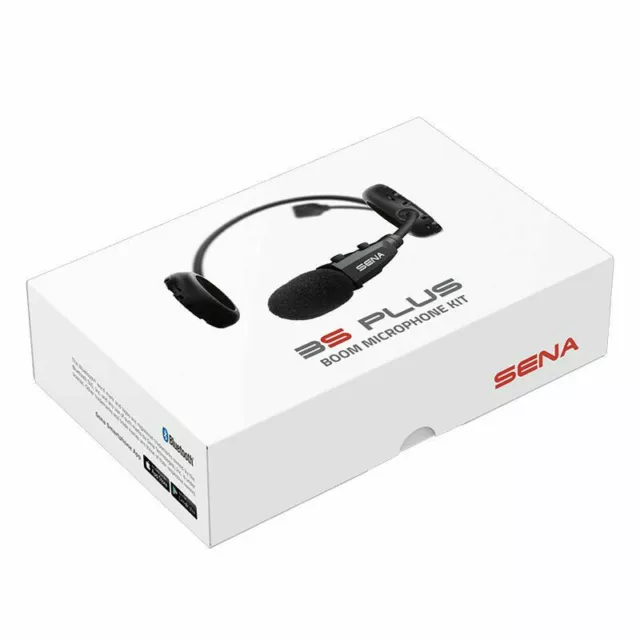 Sena Headset 3S Plus B Boom Bluetooth communication Gooseneck Mic Intercom