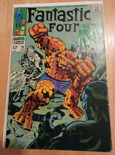 Fantastic Four #79 Android Man 1St Appearance *1968* 3.5