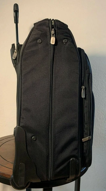 Vintage Dakota by Tumi  Black Large 23” Rolling Garment Bag Luggage VGUC 3