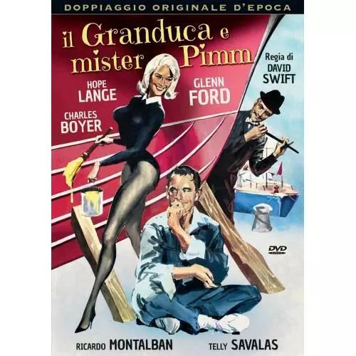 Grand-Duc Et Mister Pimm's Pro Taille Complète Adulte Mallet Anneaux Sac Il DVD