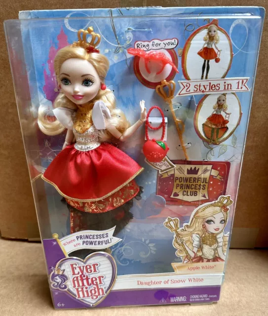 2016 Ever After High Powerful Princess Club Apple White Fashion Doll