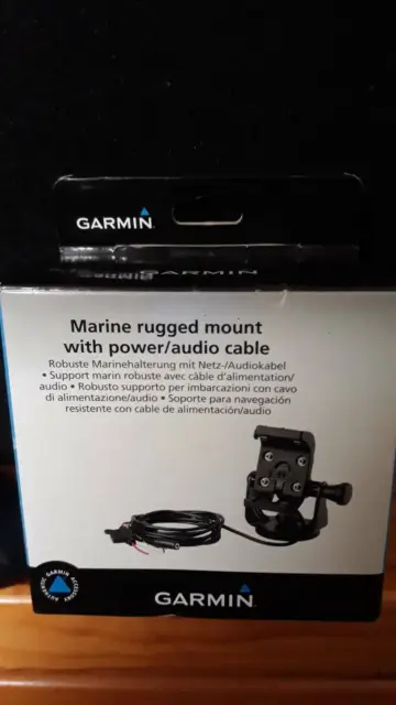 Garmin Marine Rugged Mount With Audio/Power Cable part number 010-11654-01