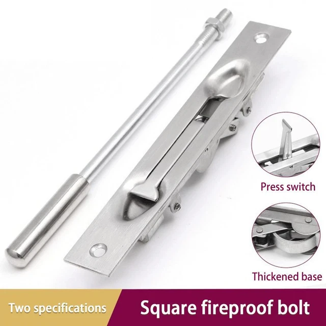 LEVER ACTION FLUSH Bolt Concealed Safety Door Lock Sliding Door LocE1 £
