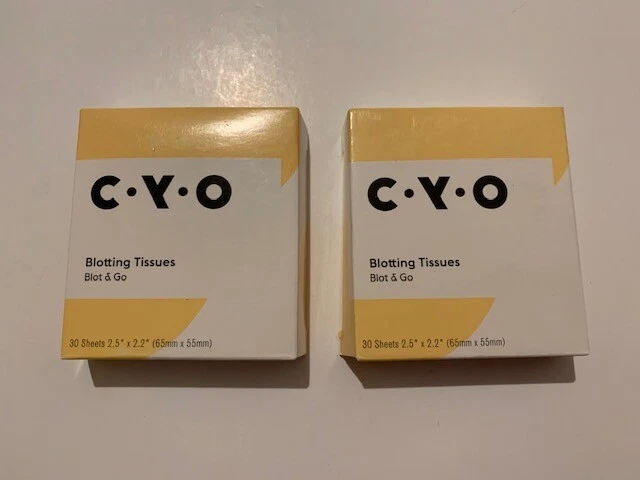 C.y.o Blotting Tissues Blot & Go  X 2 Packs By Recorded Post
