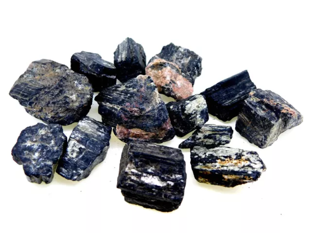 Earth Mined Natural Raw Black Tourmaline Chunks 500 Cts Healing Crystal Mineral