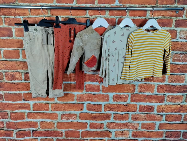 Baby Girl Bundle Age 12-18 Months Monsoon Next Etc Trousers Dress Tops Coat 86Cm