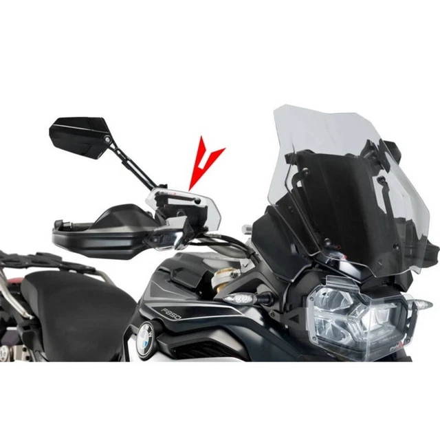 Deflettore Semimanubrio Puig Per Bmw F 750 Gs 2018 > 2023 Fume Chiaro 1319H