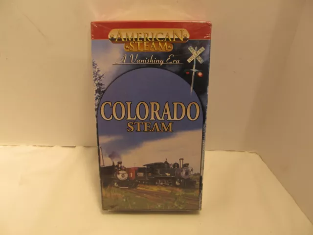 Colorado Steam Railroad VHS A Vanishing ERA 1998 New Sealed