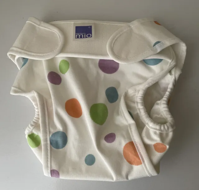 Miosoft Nappy DIAPER COVER SIZE 16-21 Lbs Colourful Polka Dots All Over