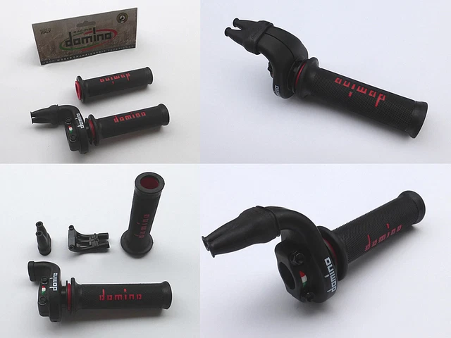 Poignée De Gaz Domino Desmodromique Push-Pull, Café Racer, Racing, Tracker, Etc…