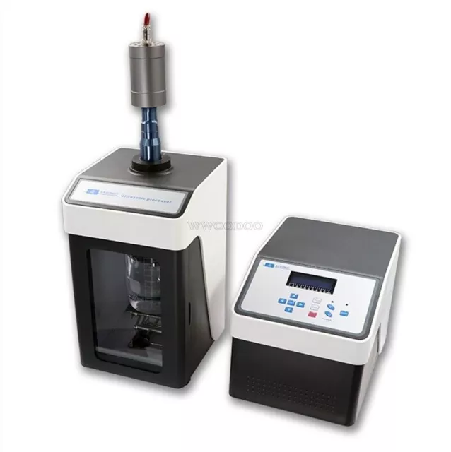 Ultrasonic Homogenizer Sonicator Processor Cell Disruptor Mixer 450W 10-300ML fv