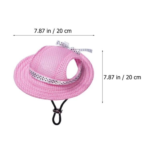 Breathable Pet Hat Outdoor Dog Hat Pet Breathable Hat Outdoor Decor Baseball Cap 10
