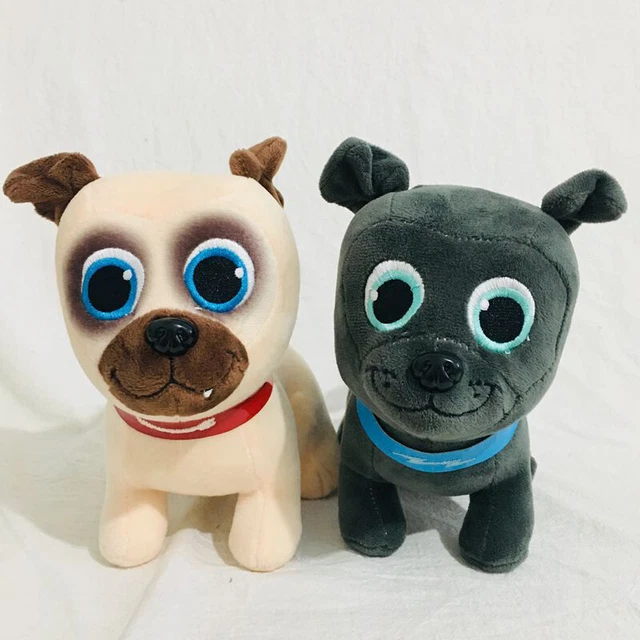 SOFT PUPPY DOG Pals Pet Stuffed Plush Bingo Rolly 18cm Doll Kids Xmas