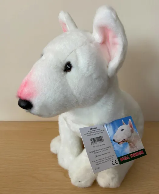 English Bull Terrier, choose WHITE or BRINDLE as it is or personalised