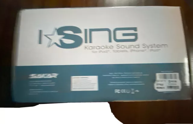 SAKAR iSing Karaoke Sound System, model: ISK-IPD - Great Working Condition